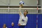 Volleyball vs Emerson  Wheaton College Women's Volleyball vs Emerson College. - Photo by Keith Nordstrom : Wheaton, Volleyball, VB2019